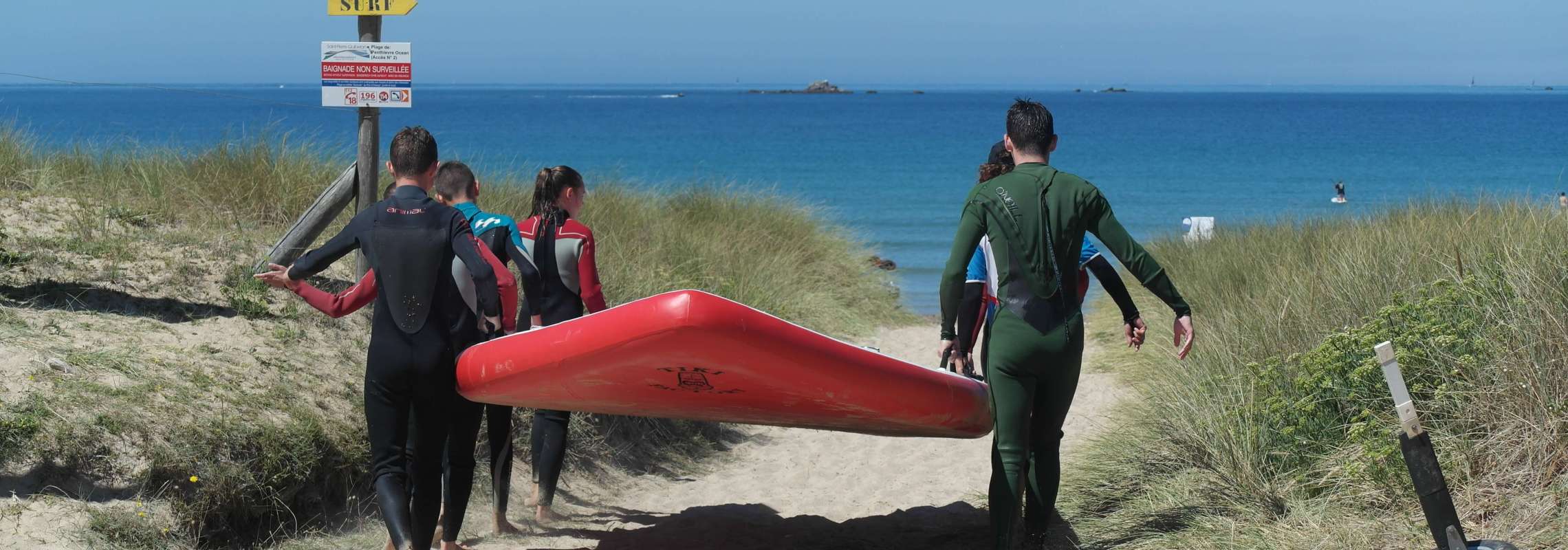 Location surf paddle kayak à Quiberon